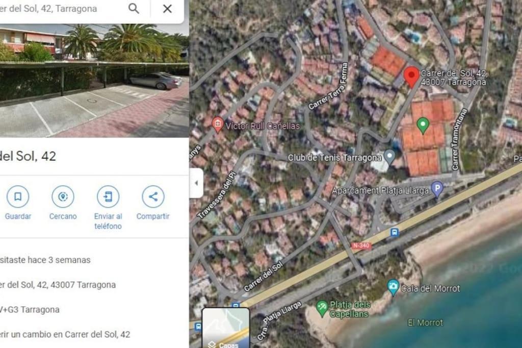 Coqueto Alojamiento Con Banera De Hidromasaje Apartment ตาร์ราโกนา ภายนอก รูปภาพ